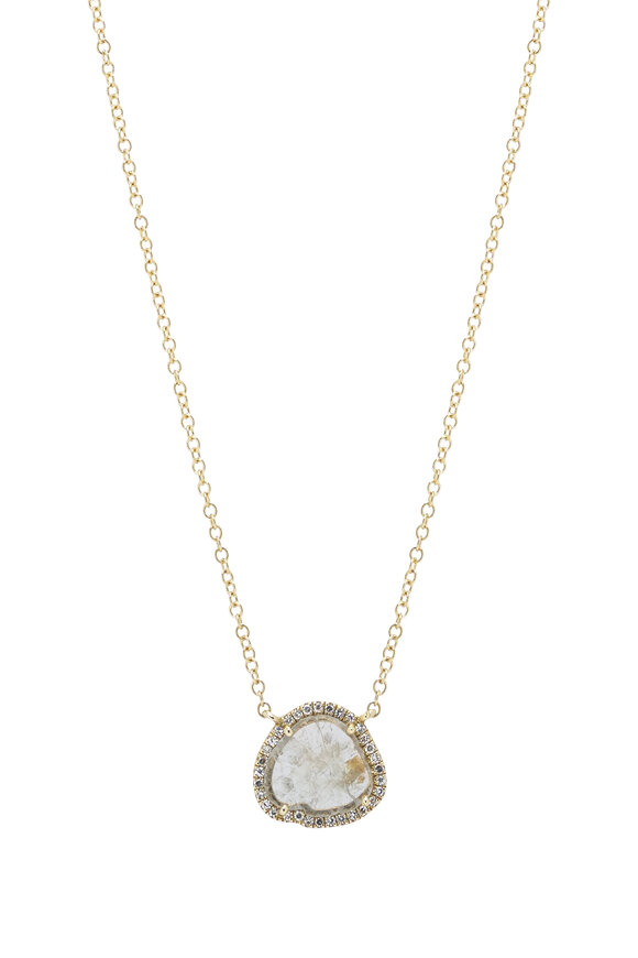 Kai Linz - Single Slice Diamond Necklace