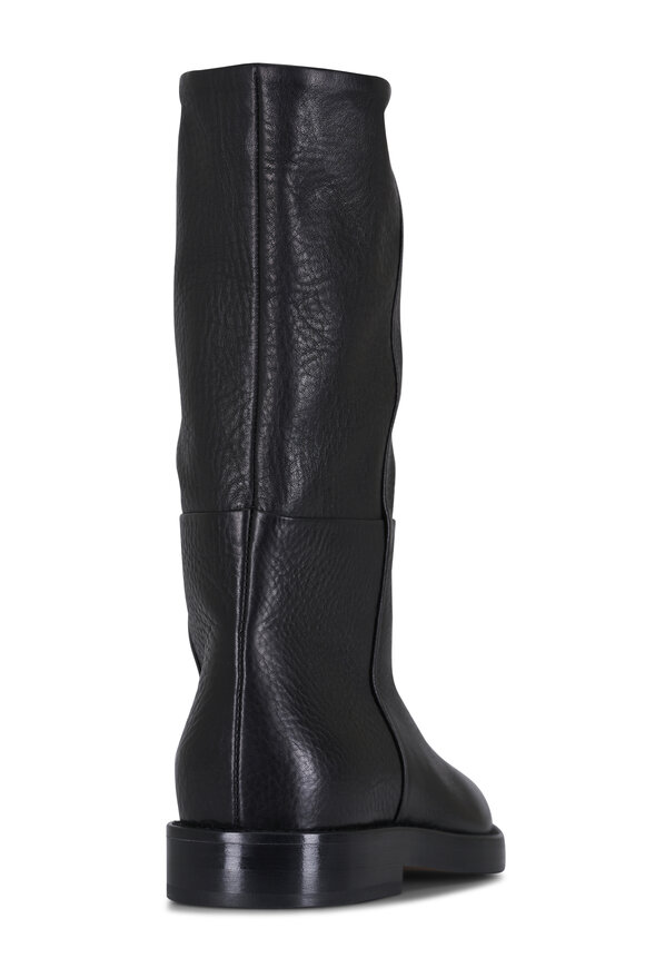 AGL Zenit Nero Grained Leather Low Boot - view 3