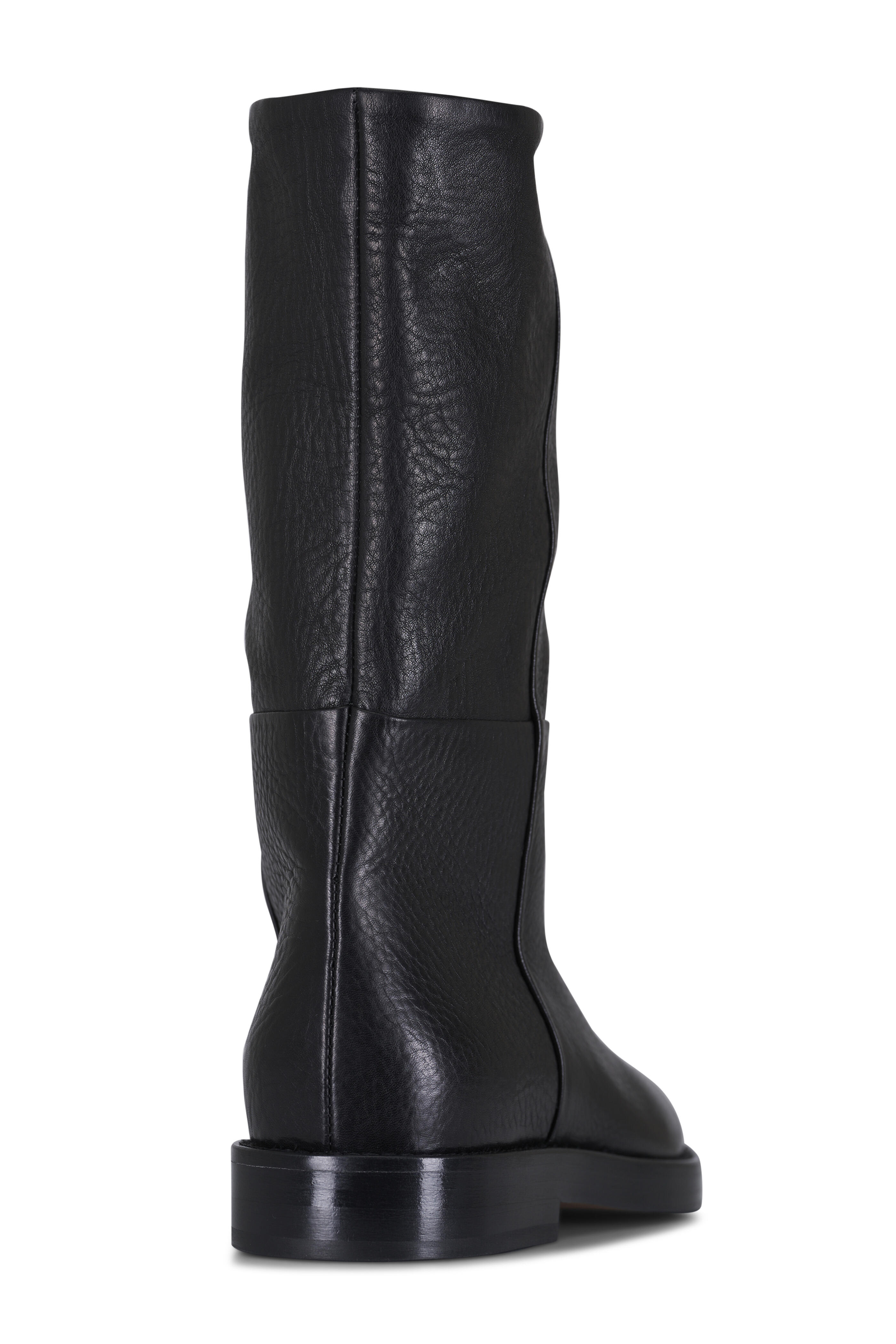 AGL - Zenit Nero Grained Leather Low Boot