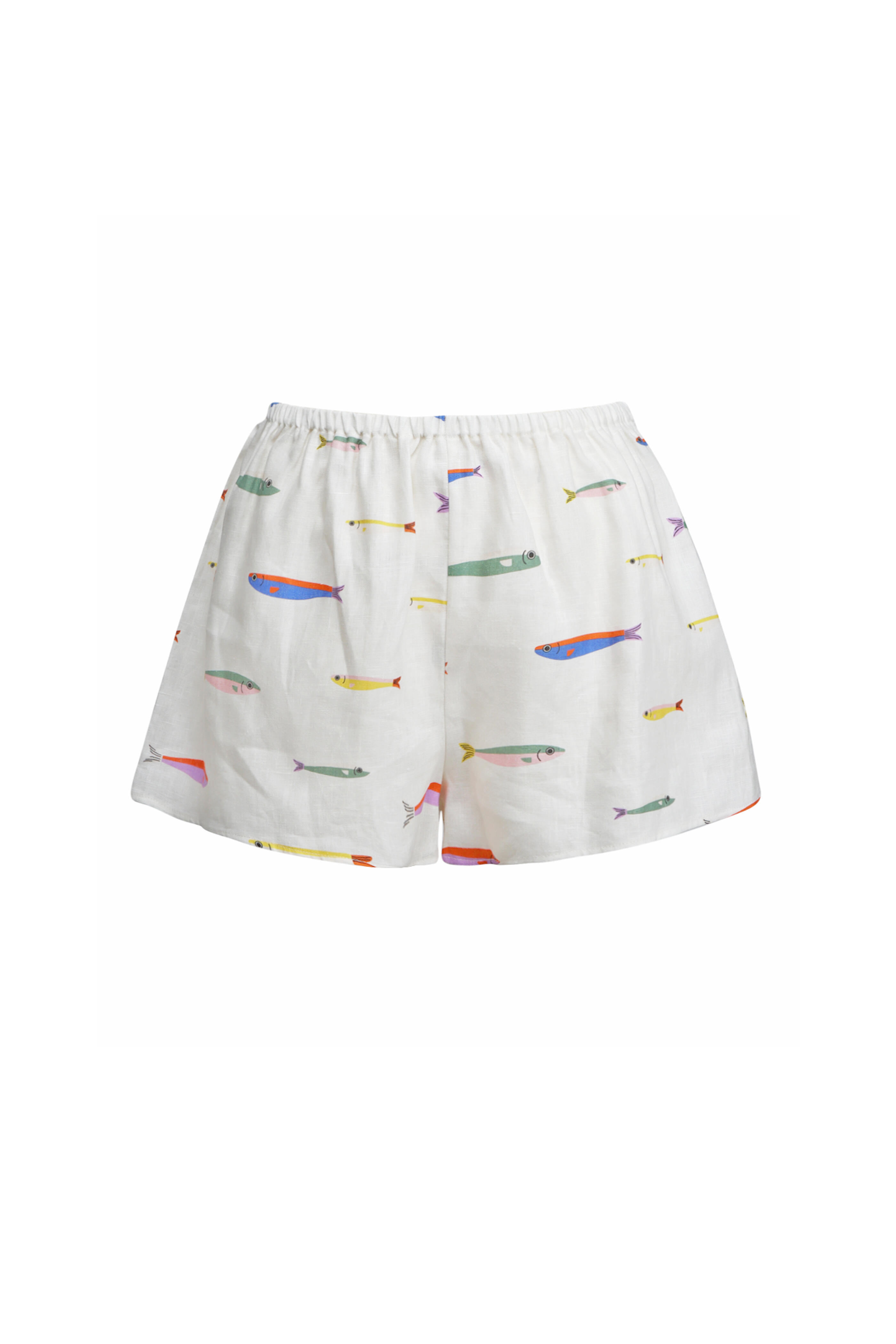 Staud - Paddle Ivory Pop Sardines Shorts