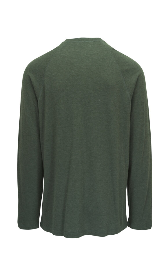 Faherty Brand - Cloud Green Cotton Henley