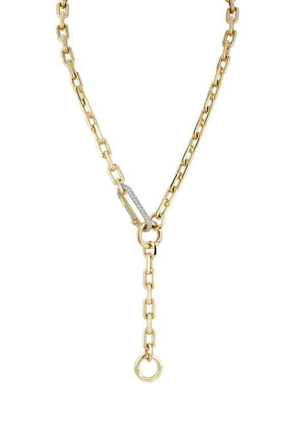 Walters Faith Saxon Diamond & 18K Solid Gold Extendable Chain