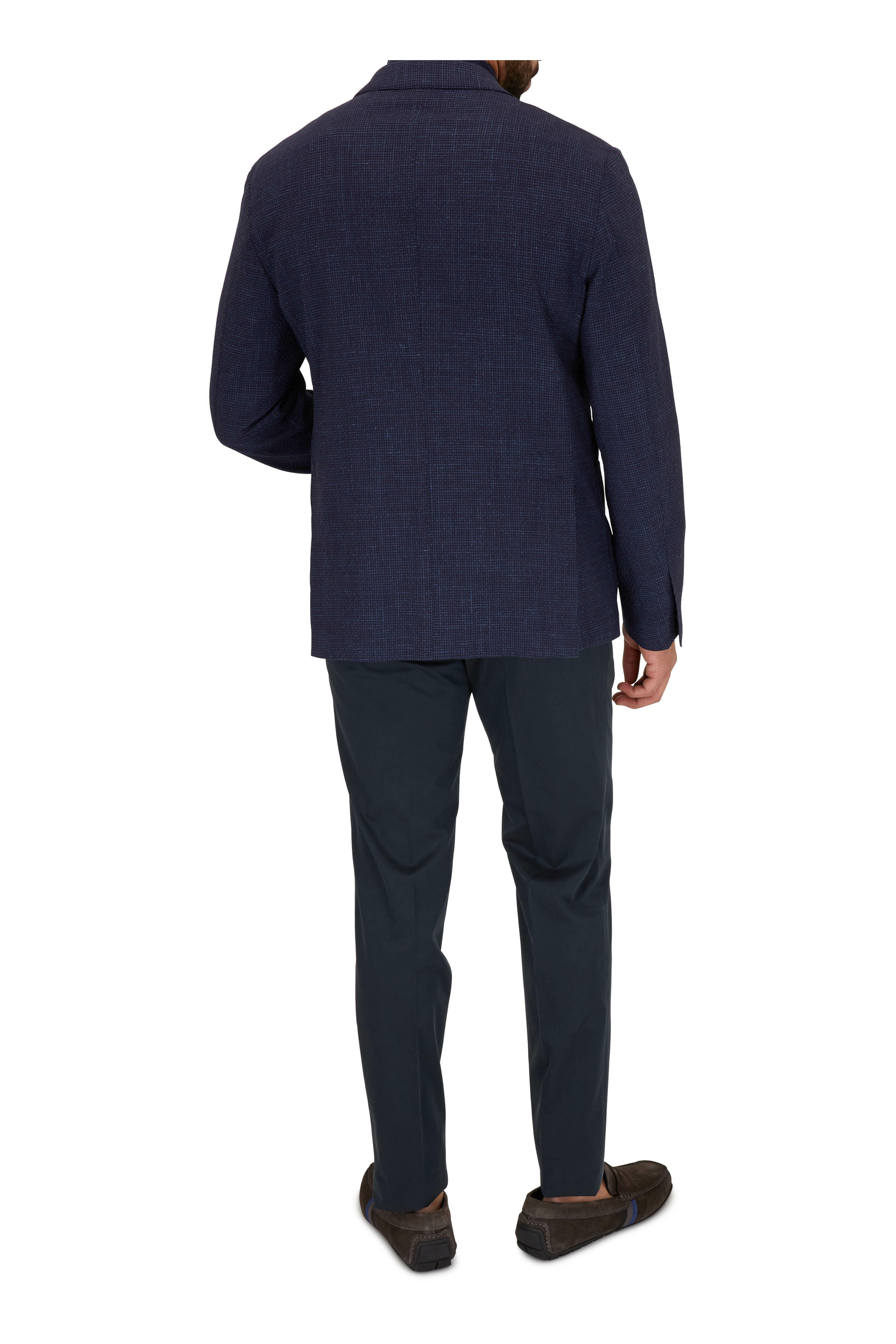 PT Torino - Navy Blue Slim Fit Pant