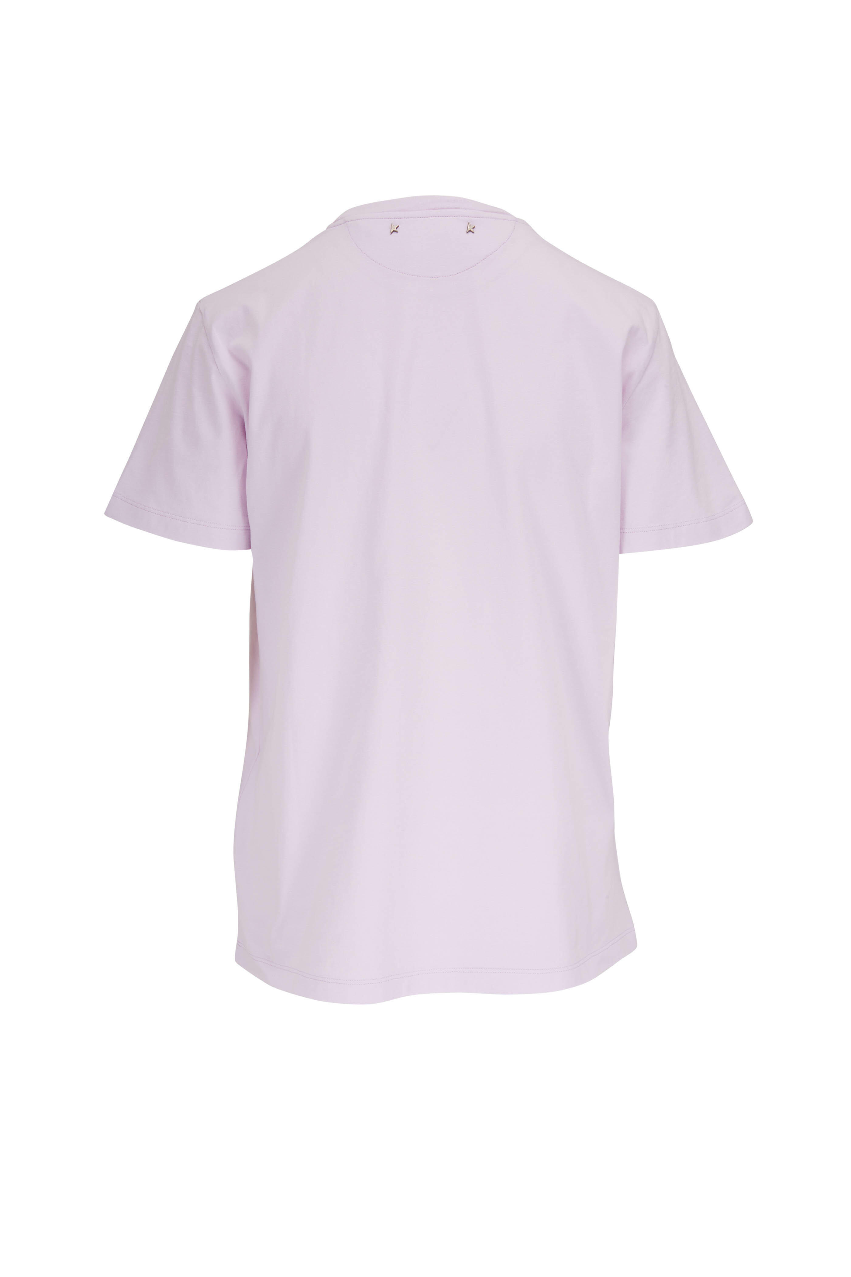 Golden Goose - Journey Collection Lavender Graphic T-Shirt
