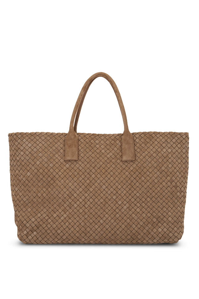 Prada - Sand Lux Saffiano Leather Medium Tote