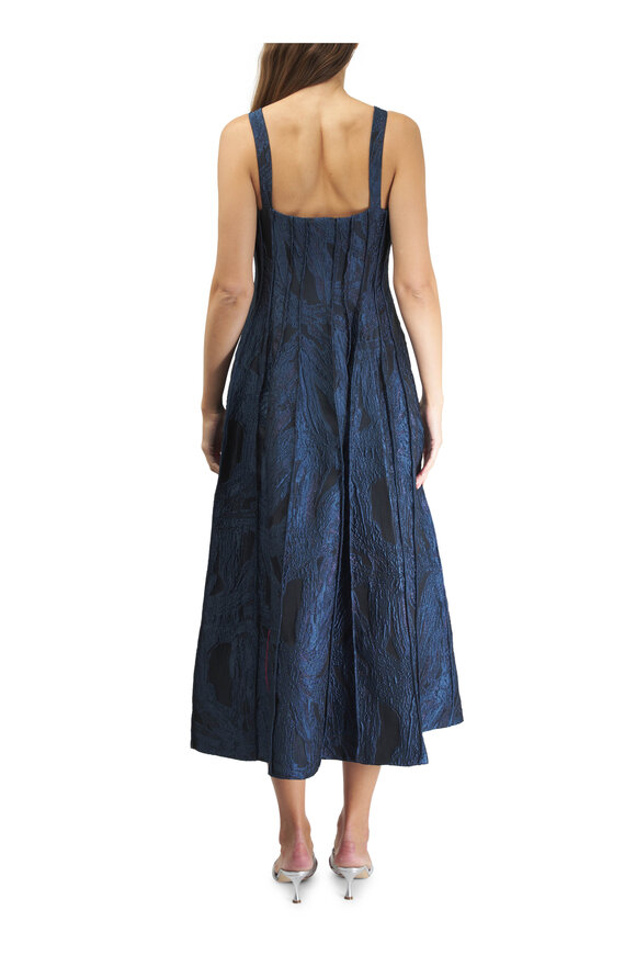 Jonathan Simkhai - Maya Marine Jacquard Midi Dress