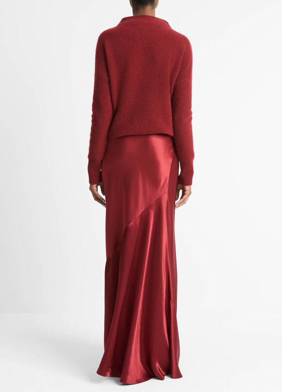 Vince - Ruby Ink Satin Maxi Skirt