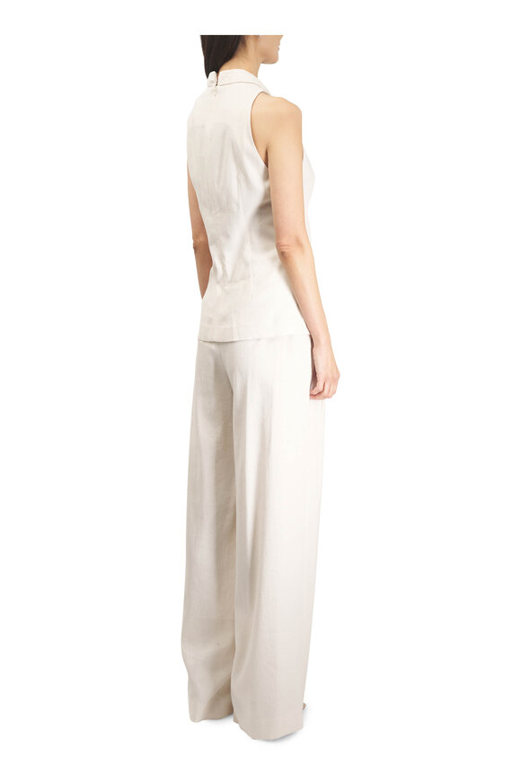 Lela Rose Bone Wide Leg Pant - view 3