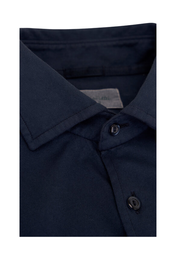 Tintoria - Navy Cotton Sport Shirt 