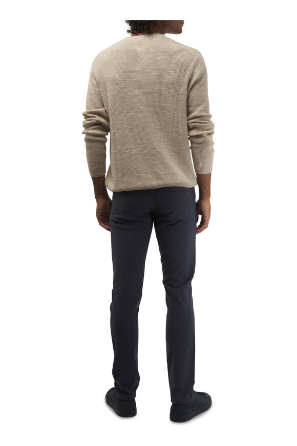 Faherty Brand - Dune Surf Stripe Sunwashed Crewneck Sweater