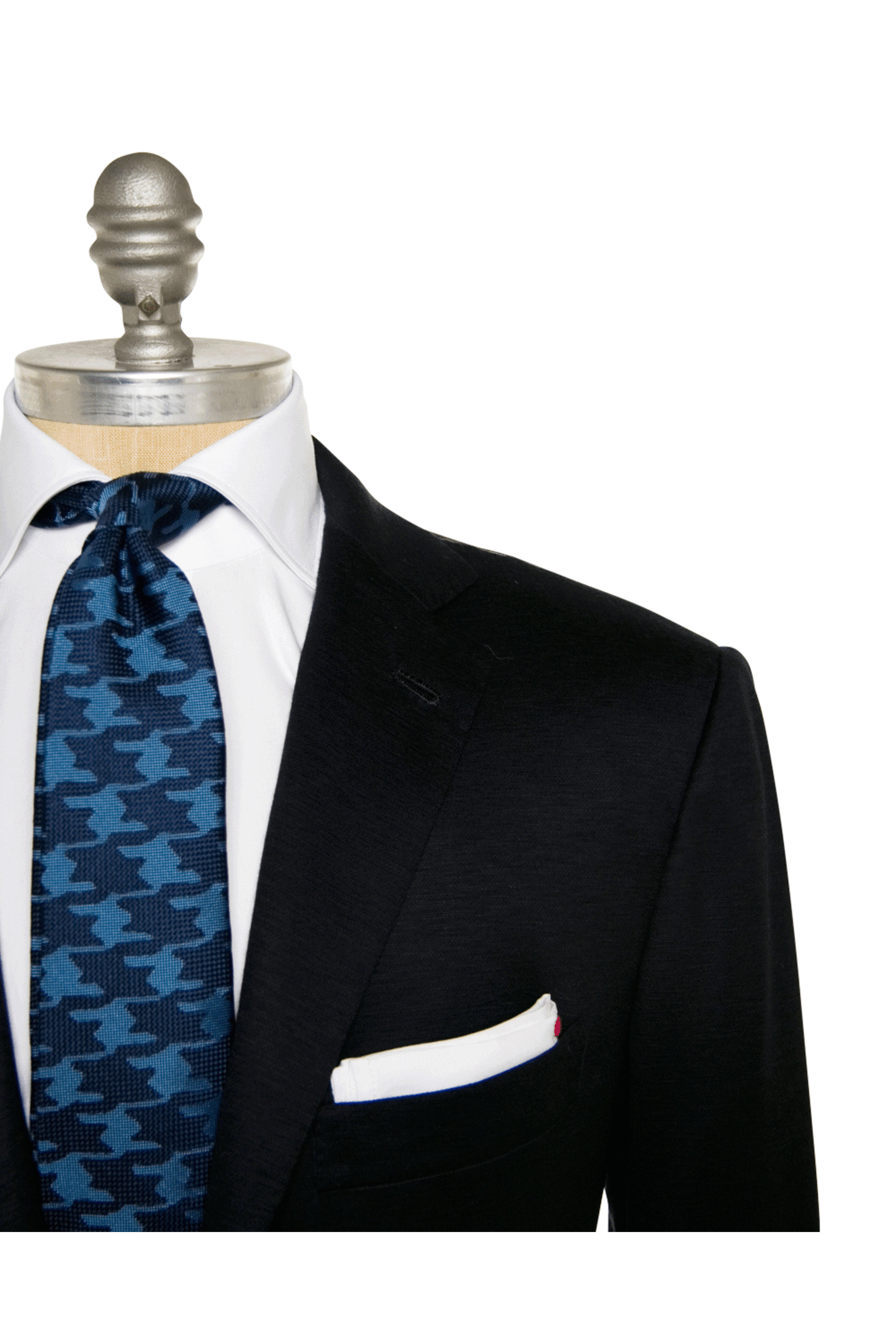 Kiton - Navy Cashmere Stretch Sportcoat