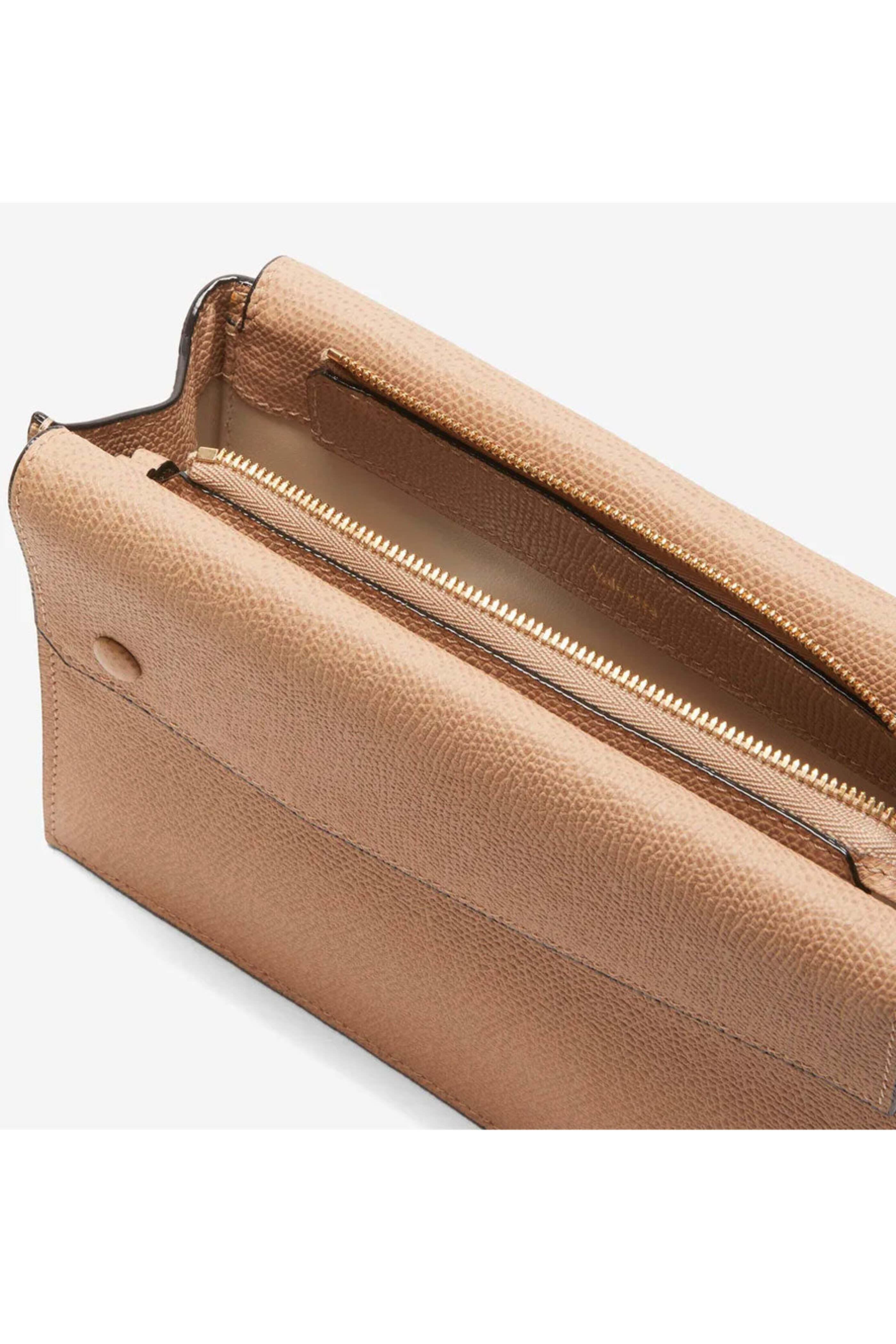 Valextra - Beige Trio Small Pocket Bag | Mitchell Stores