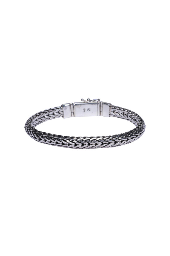 Tateossian - Coda Di Volpe Sterling Silver Chain Bracelet