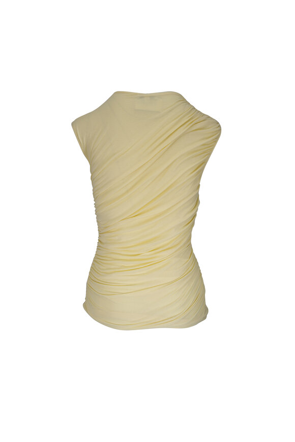 Agolde Ester Lemon Drop Twist Tank - view 2