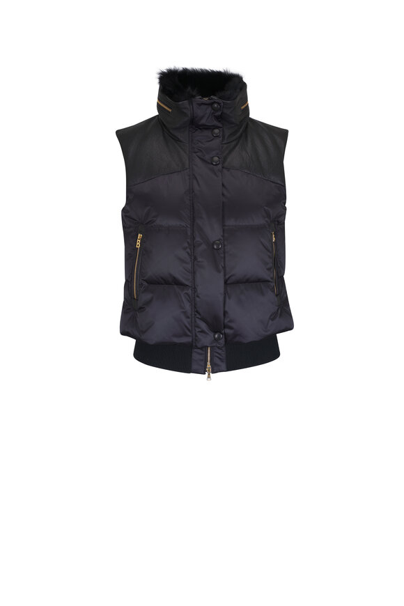 Bogner Nelli-D Black Ski Puffer Vest