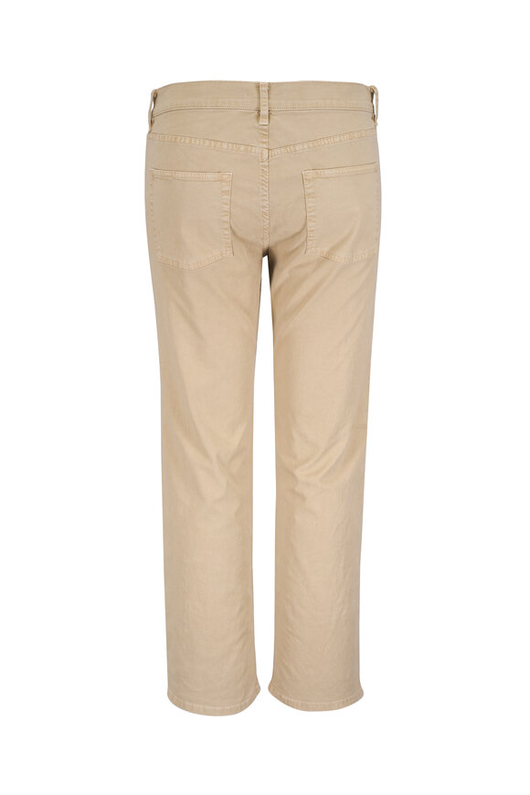 Nili Lotan Lorimer French Khaki Vintage Wash Pant - view 3