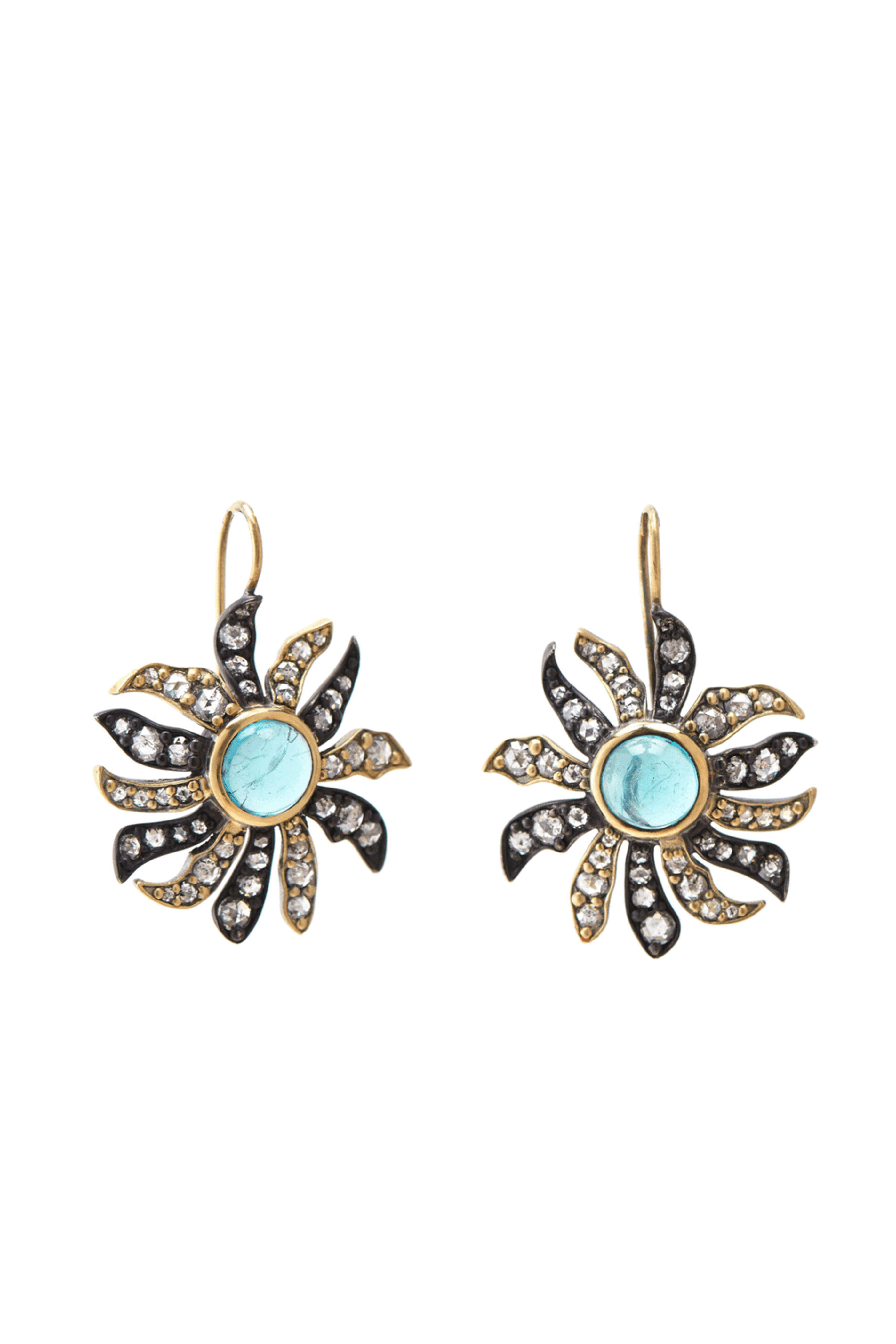 Sylva & Cie - Flora Apatite Earrings