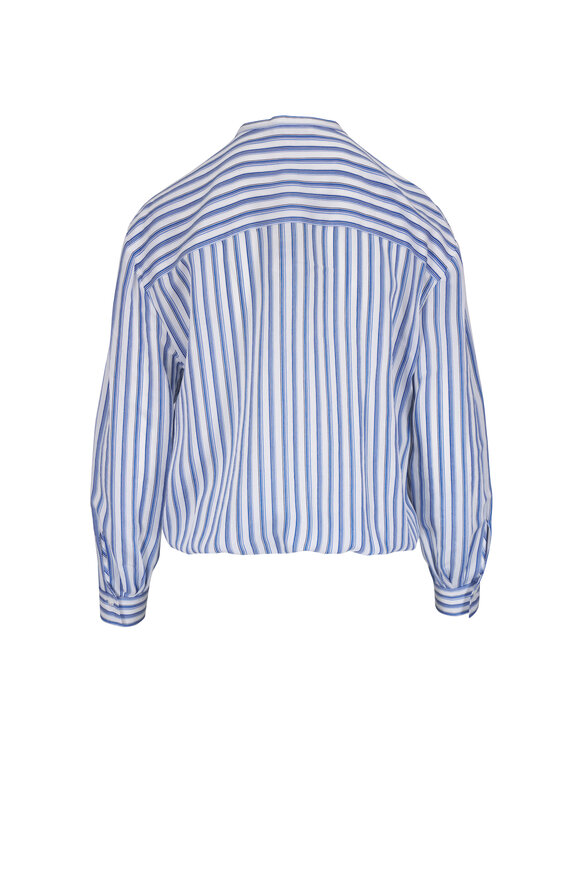 Dorothee Schumacher - Cool Stripe Blue Blouse