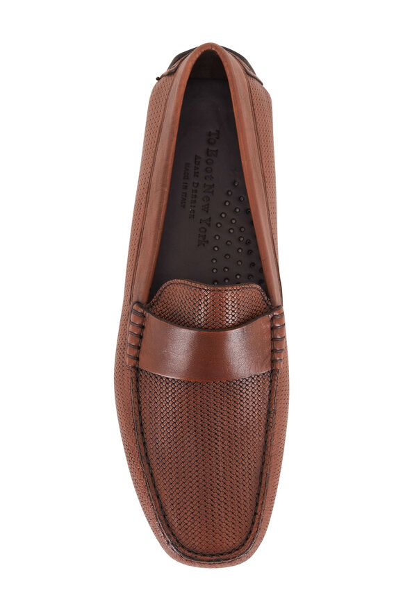 To Boot New York - Magnus Burnished Tan Leather Driver