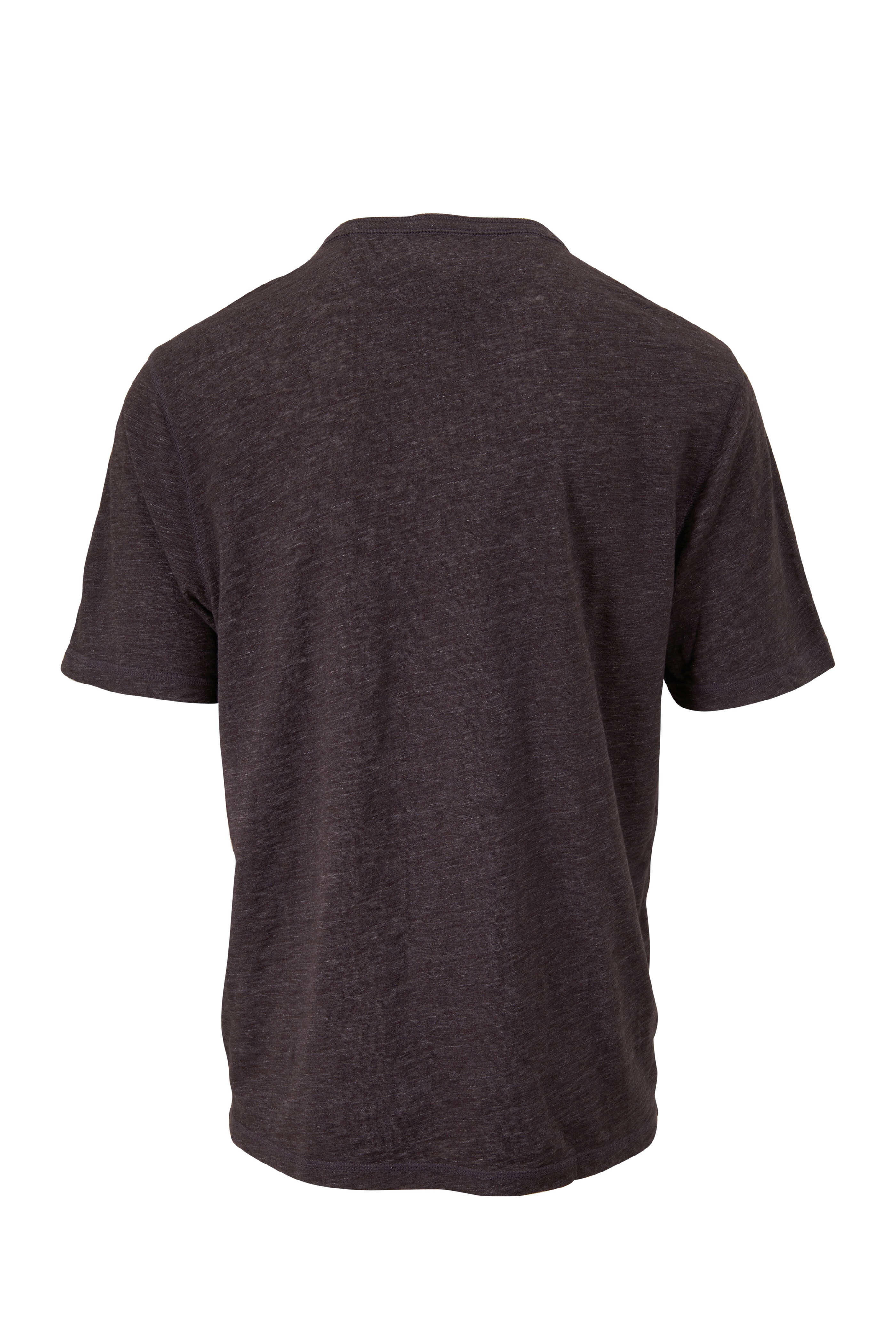 Faherty Brand - Washed Black Short Sleeve Henley