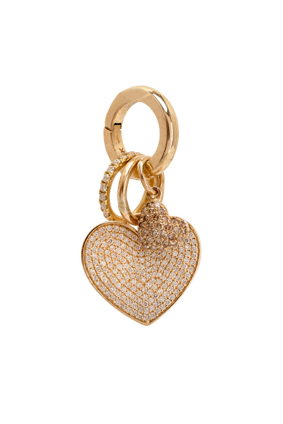 Tina Negri - Yellow Gold Chunky Charm Connector