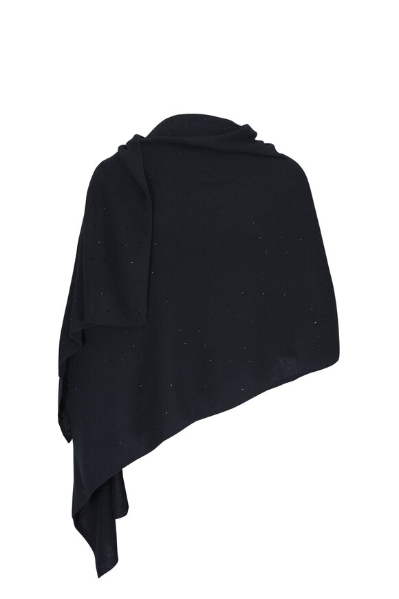 Kinross Black Tonal Crystal Wrap - view 2