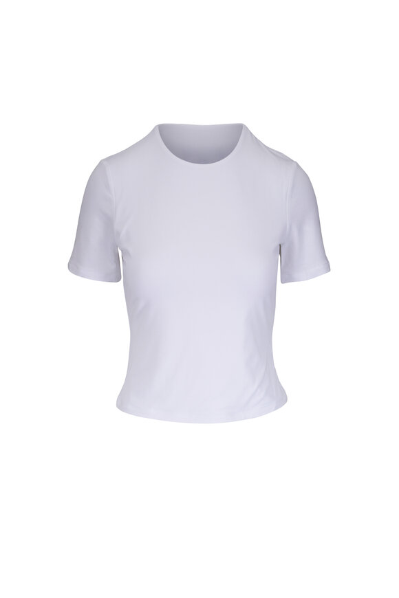 Veronica Beard Benedict White Crewneck Tee