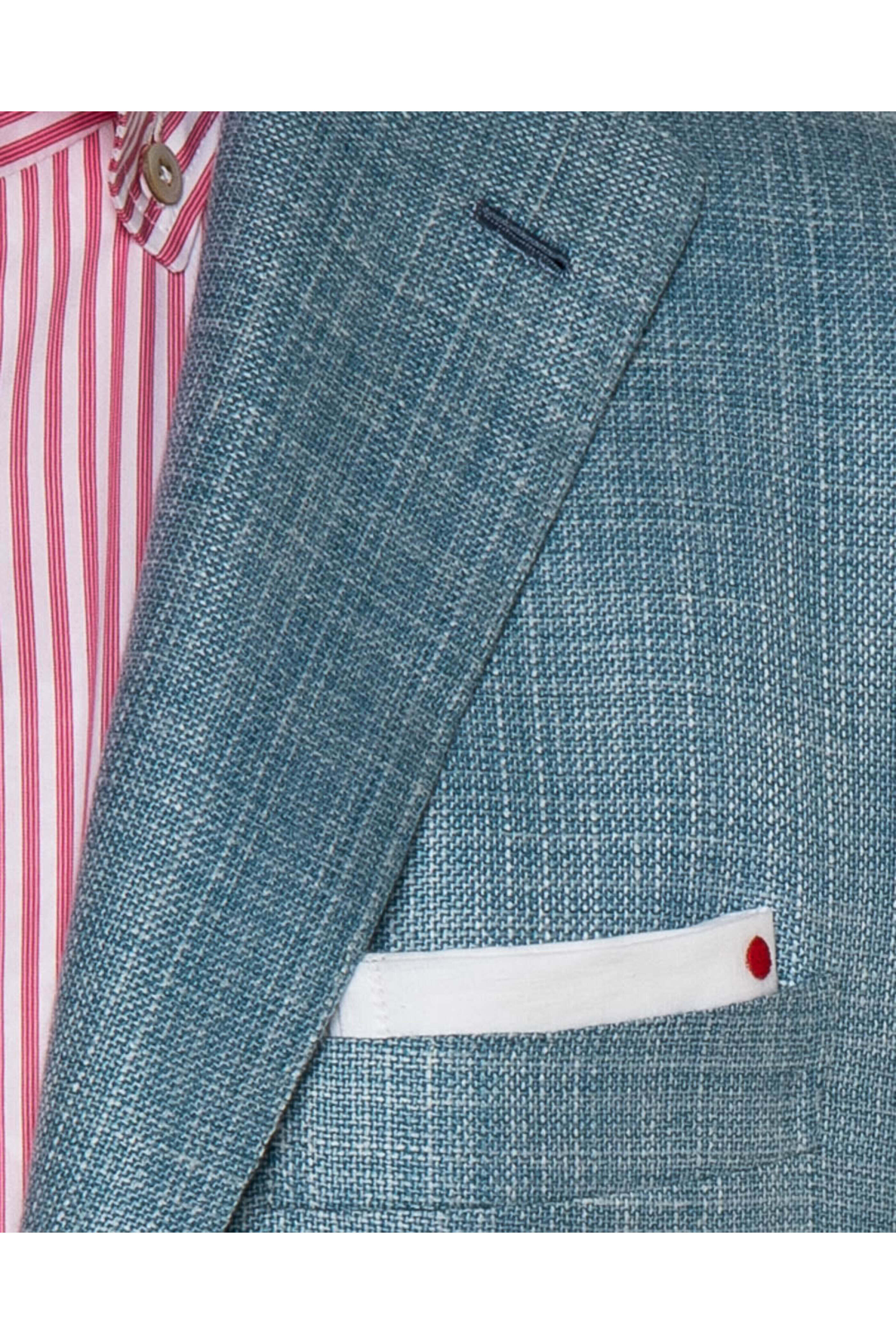 Kiton - Light Blue Melange Sportcoat