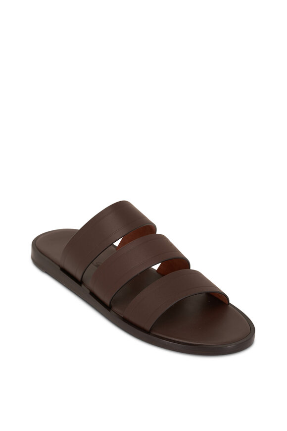 Loro Piana Naha Seawalk Testa Di Moro Softy Leather Sandal 