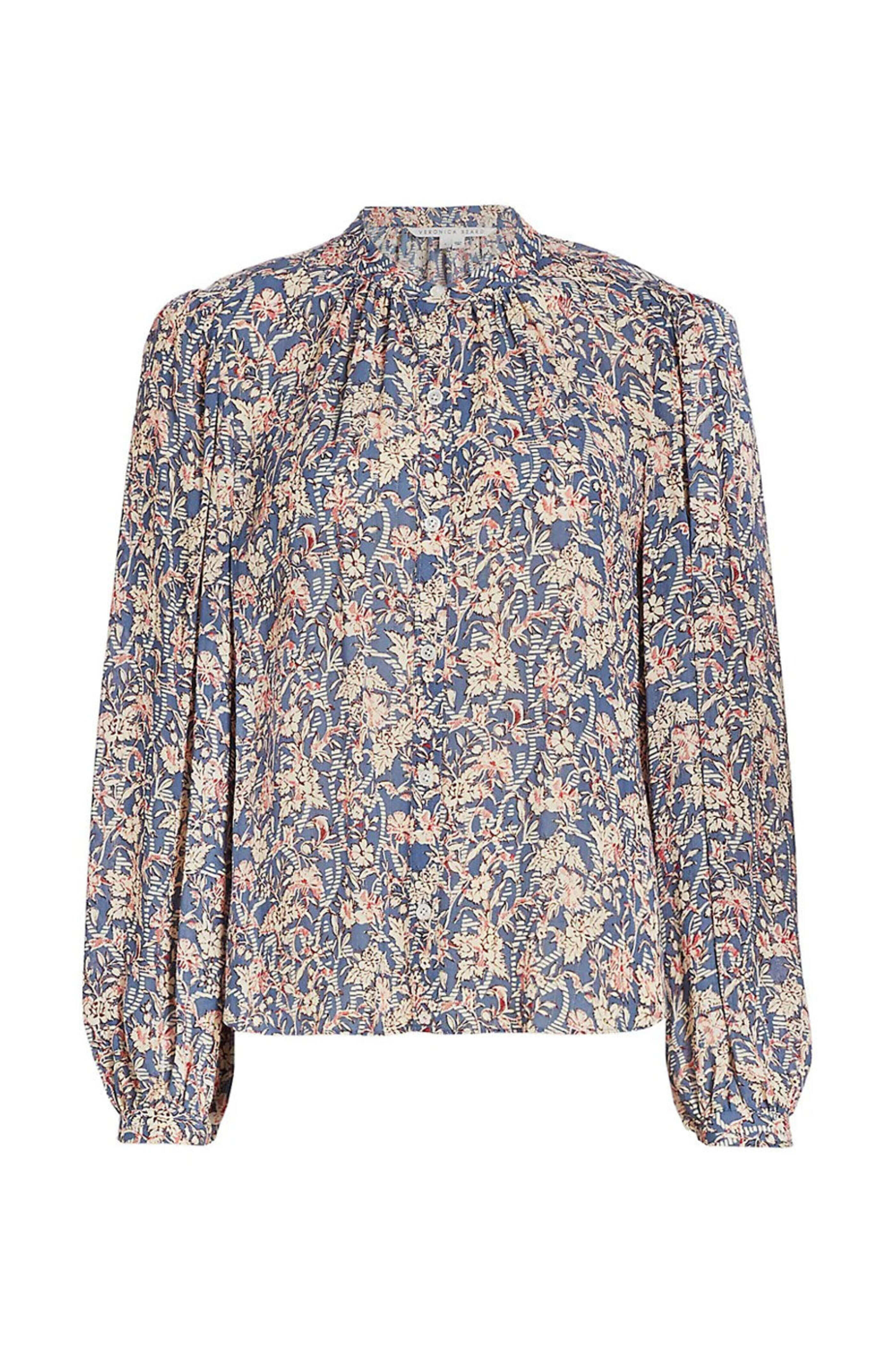 Veronica Beard - Ashlynn Top in Riviera Blue