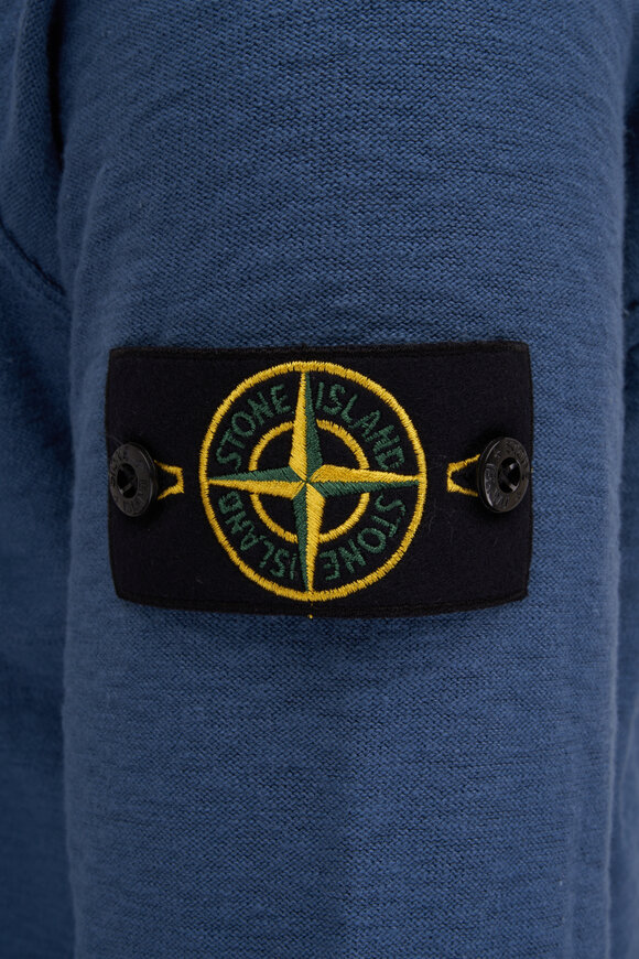 Stone Island - Dark Blue Full Zip Hoodie