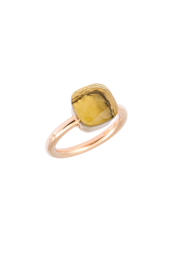 Pomellato Nudo Lemon Quartz Ring