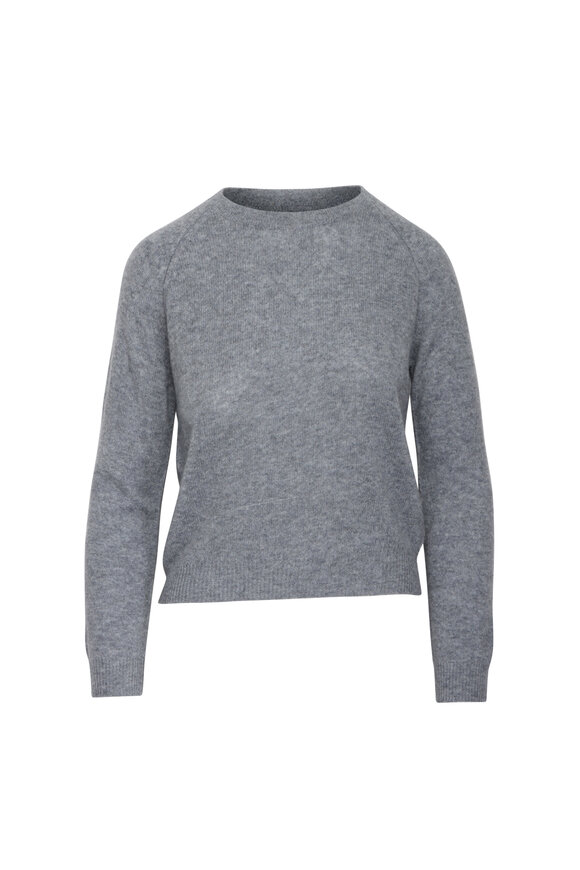 Jumper 1234 Crop Cloudy Crewneck Sweater