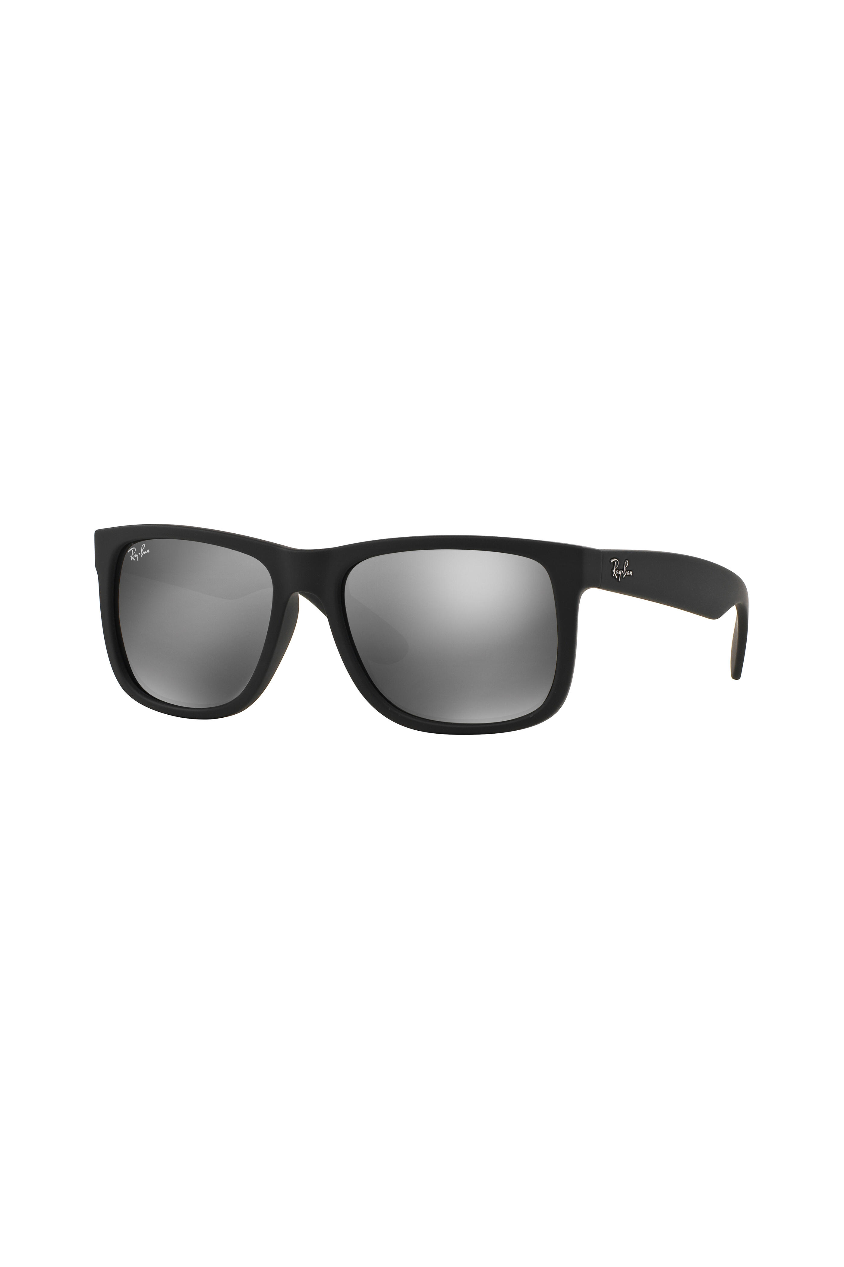 Ray Ban - Youngster Black Rubberized Rectangle Sunglasses