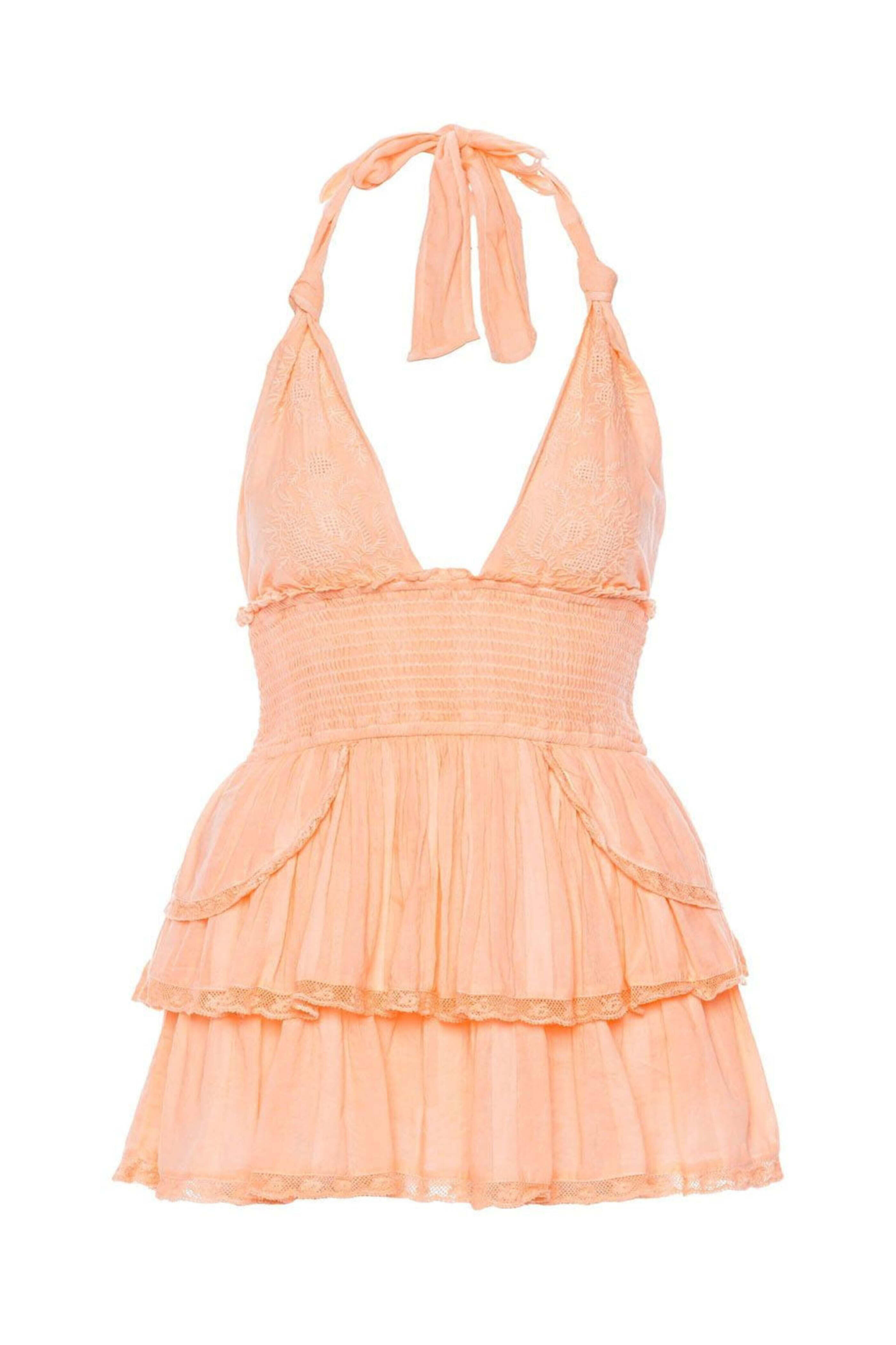 Loveshackfancy - Marigold Deanna Halter Dress