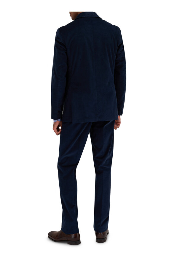 Maurizio Baldassari - Navy Courduroy Sportcoat 