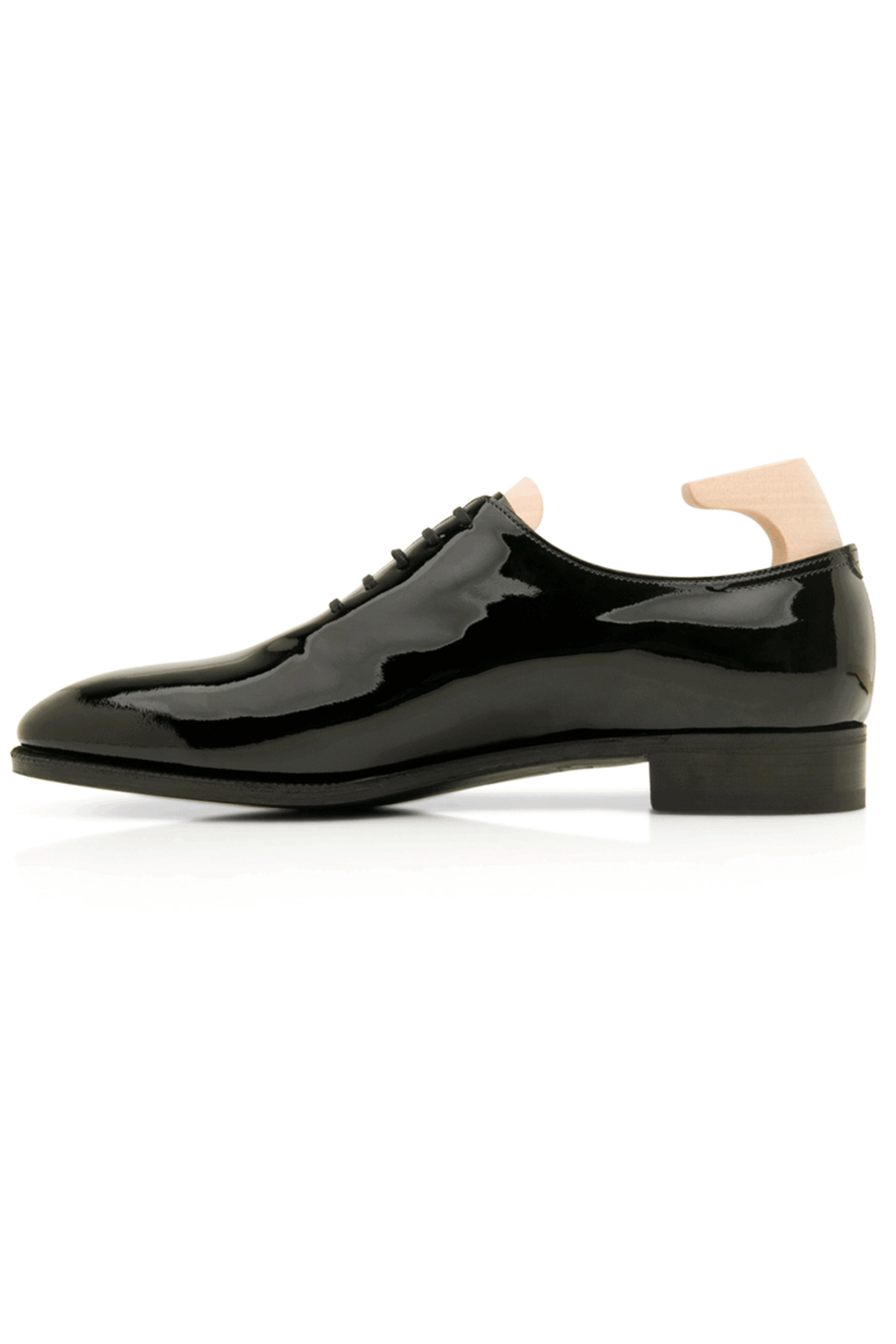 John Lobb - Marldon Patent Formal Shoe in Black
