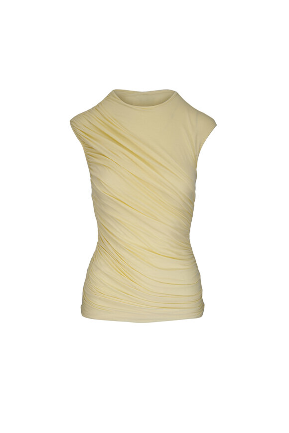 Agolde Ester Lemon Drop Twist Tank