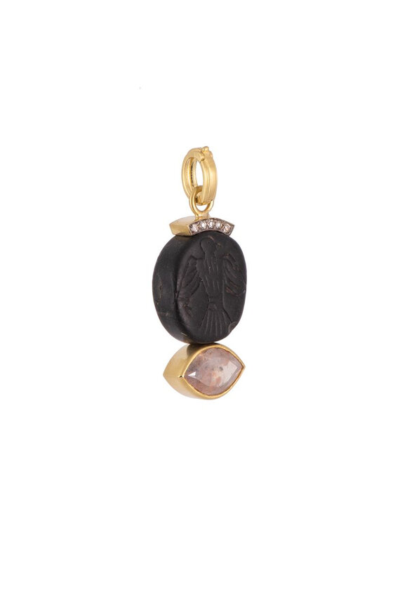 Sylva & Cie Seal Pendant - view 2
