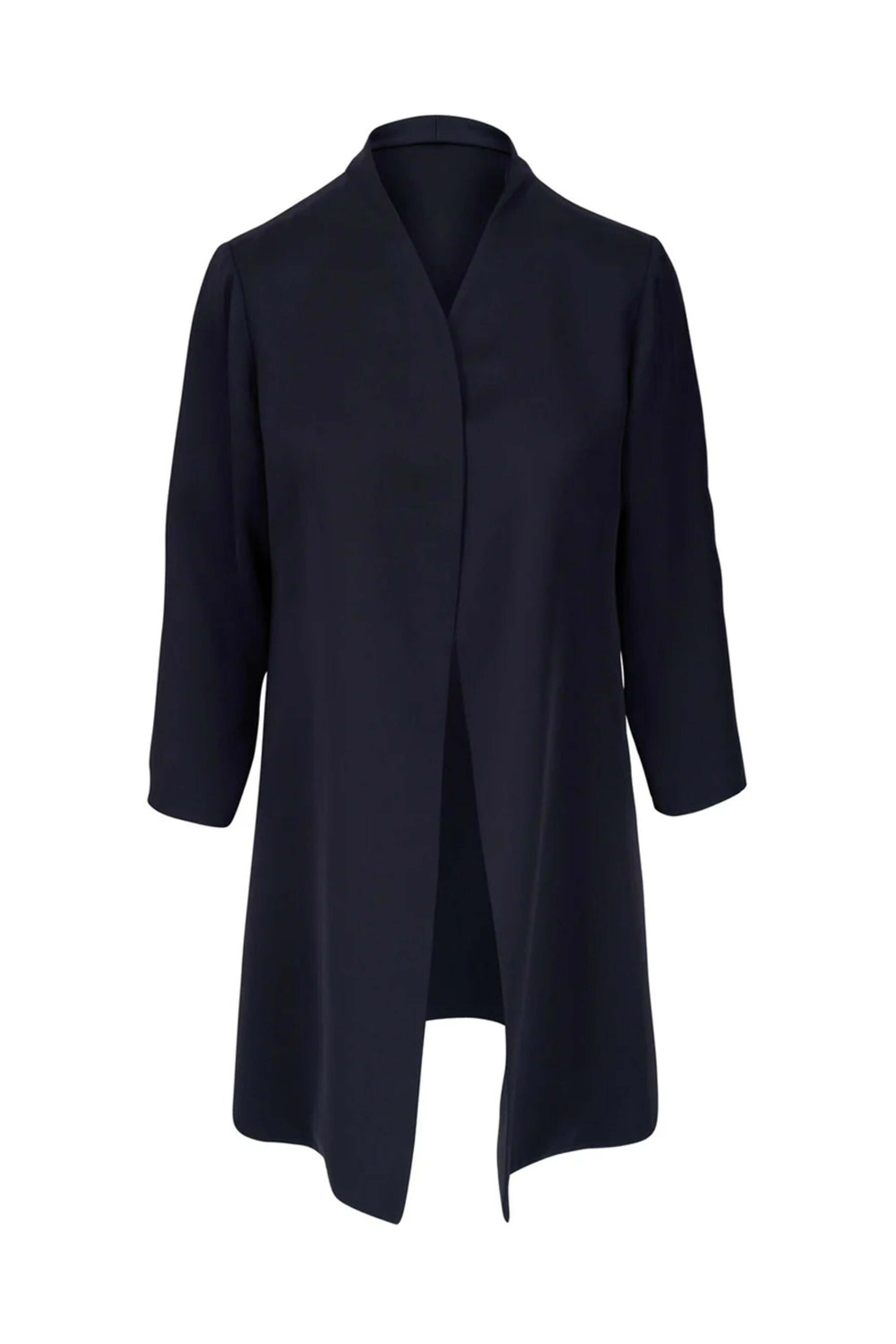 Peter Cohen - Navy Gaberdine Dear Coat