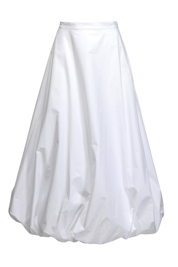 R13 - Nollie White Distressed Denim Skirt | Mitchell Stores