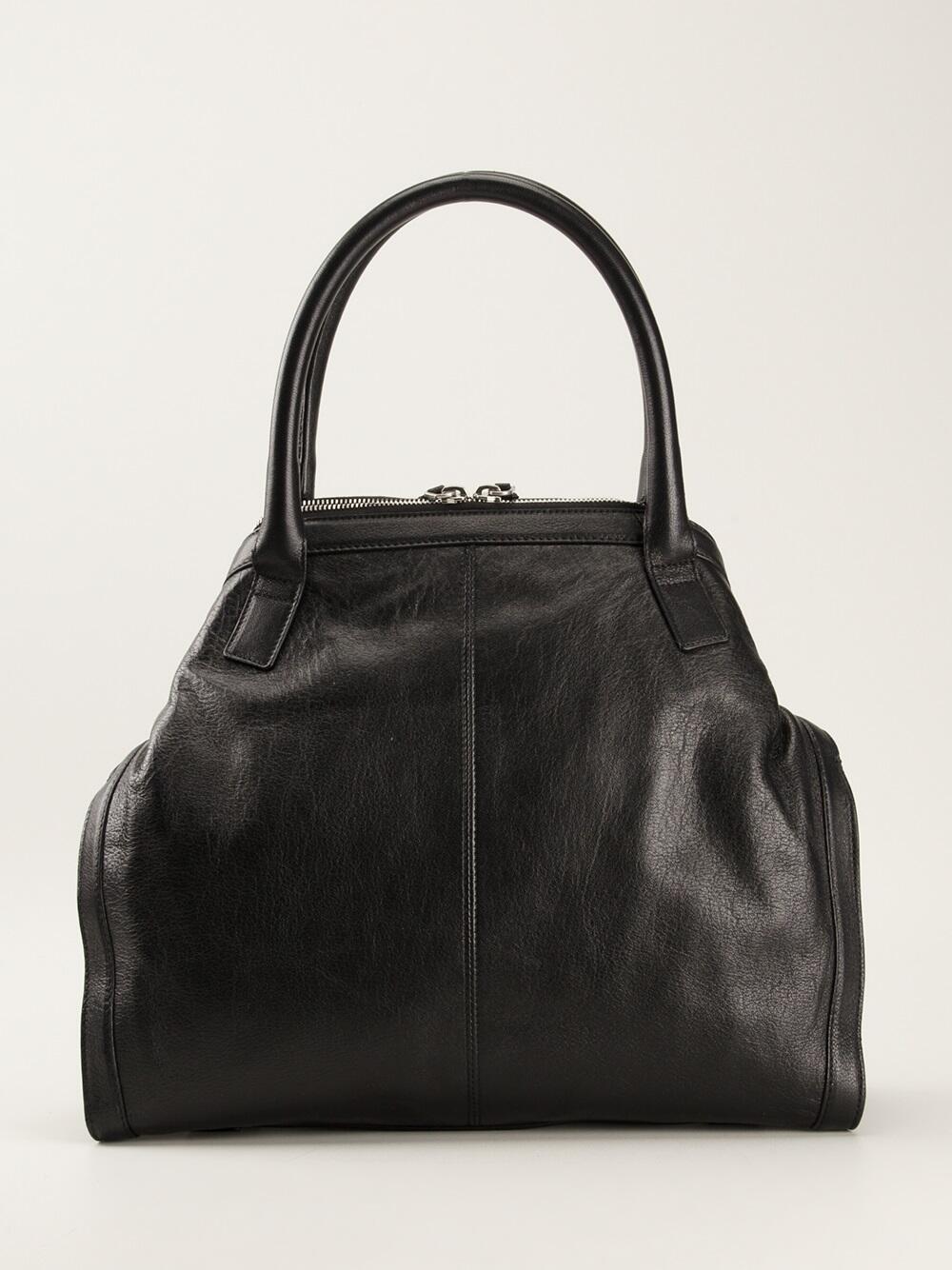 Alexander McQueen - LEATHER SM DEMANTA TOTE