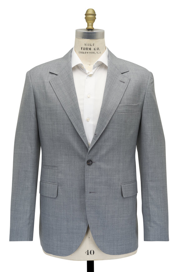 Brunello Cucinelli - Gray Wool Suit