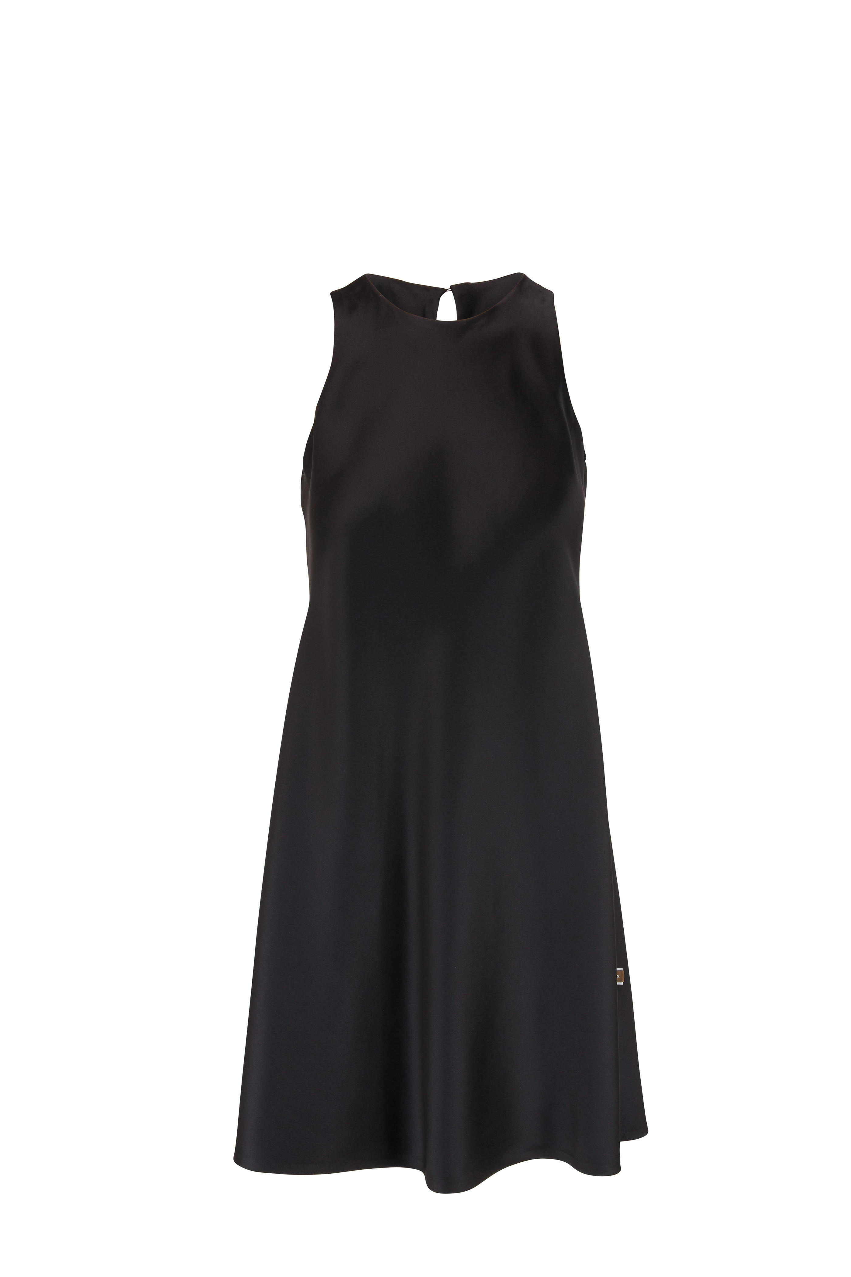 blue high low dresses Satin High-low Midi Dress  Cotton Candy LA