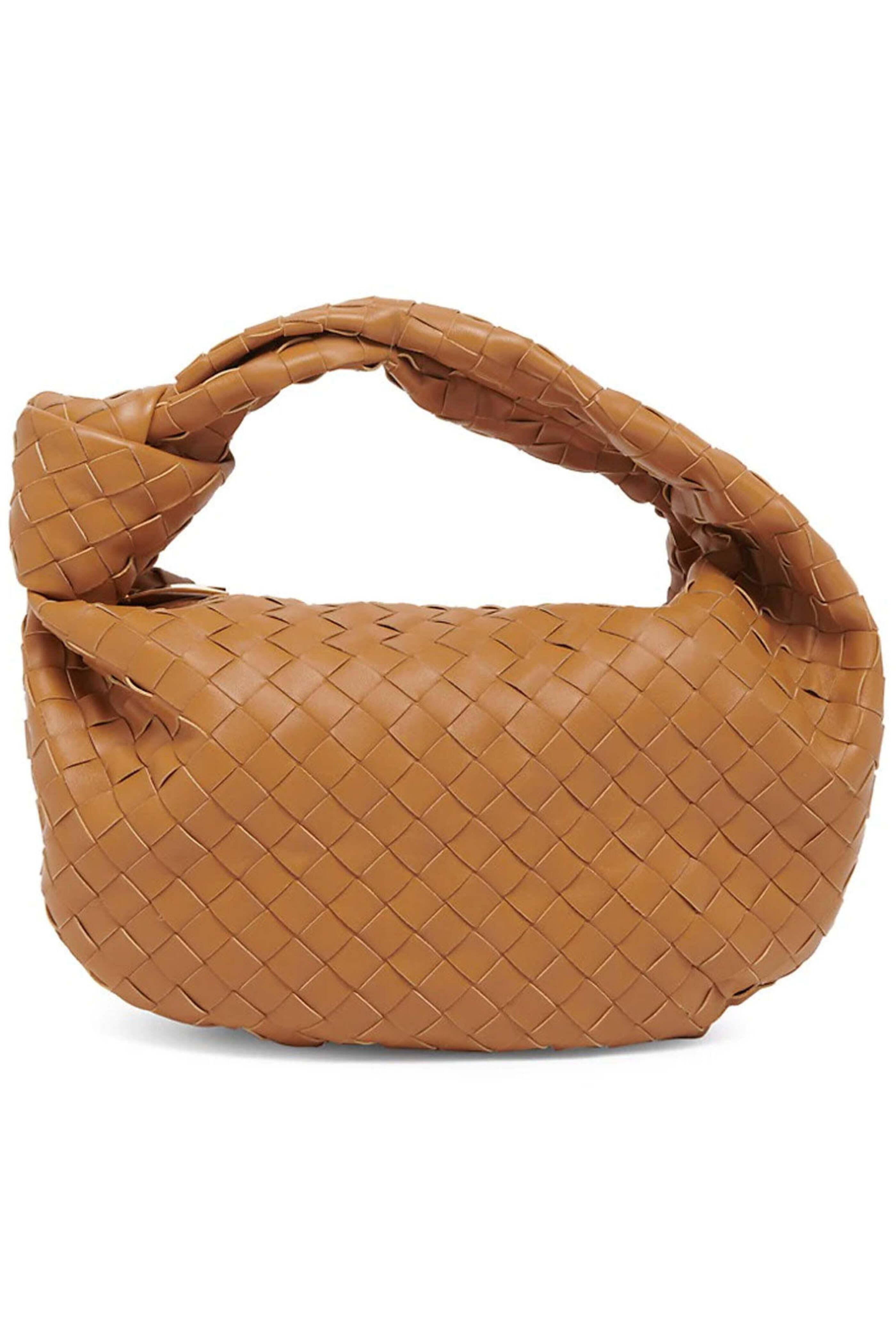 【関税&送料込】Bottega Veneta Jodie Teen Handbag In Intrecc BOTTEGA VENETA Jodie Teen mini knotted intrecciato leather