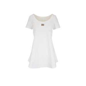 white t shirt dress cotton Dressy T-Shirt back look thats both comfortable and stylish rag & Bone Mica Cotton