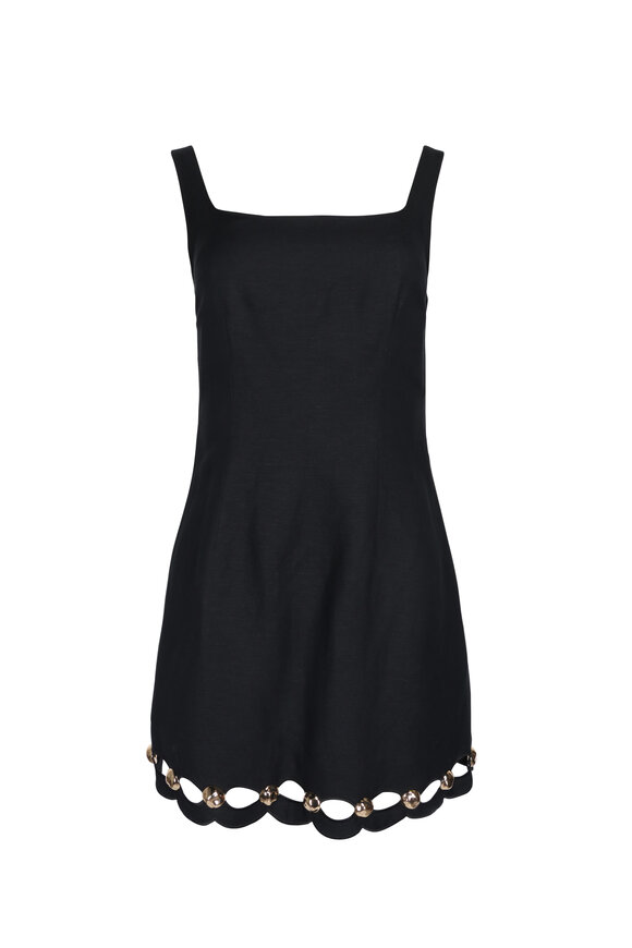Simkhai Lindley Black Mini Dress