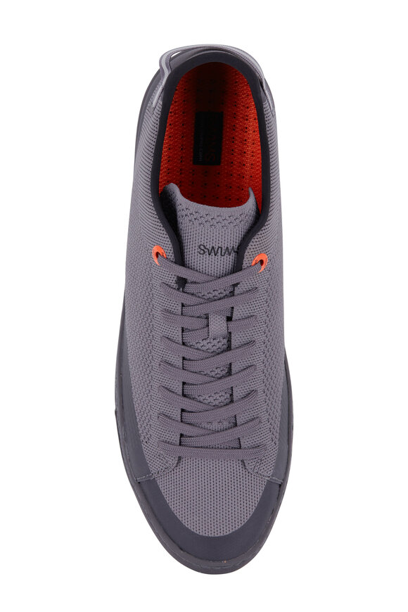 Swims - Breeze Tennis Storm Charcoal & Black Sneaker