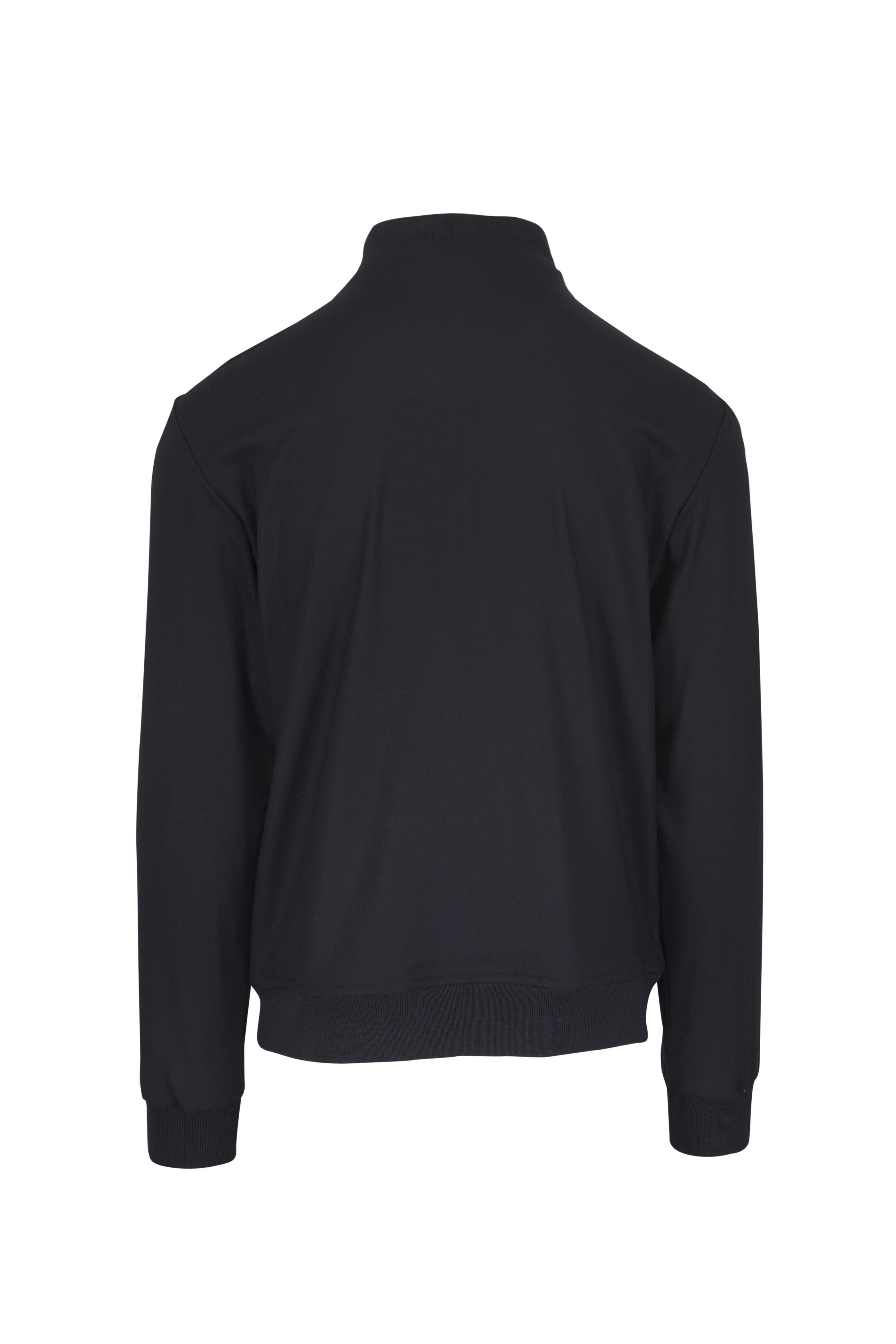 Marco Pescarolo - Icon Navy Stretch Cashmere Blouson Jacket - view 2