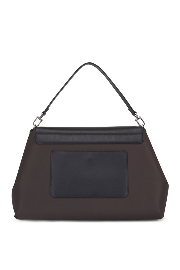 Totême T-Lock Brown Satchel - view 4